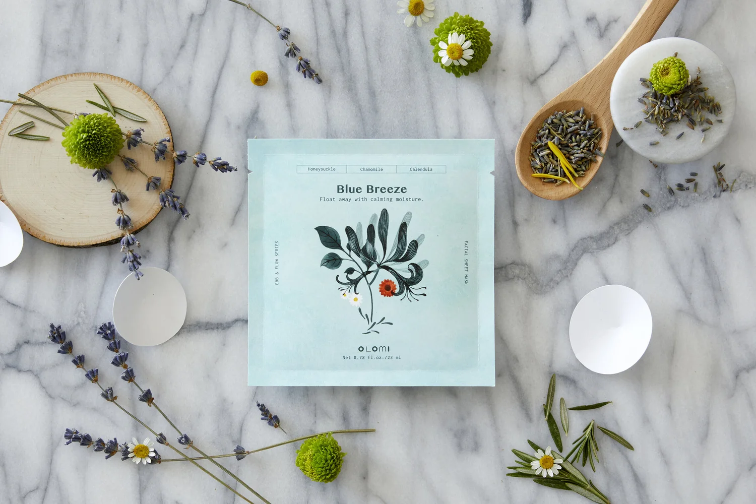 OLOMI Blue Breeze sheet mask