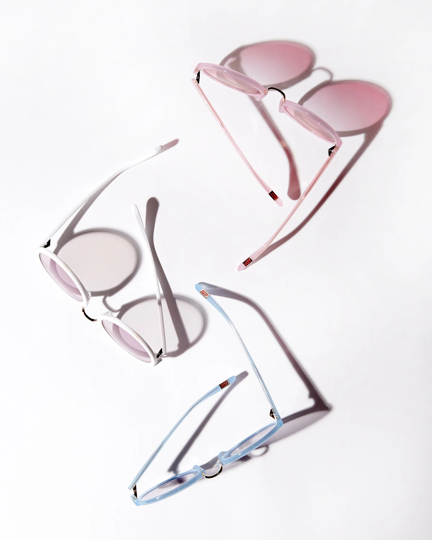 Pastel round sunglasses