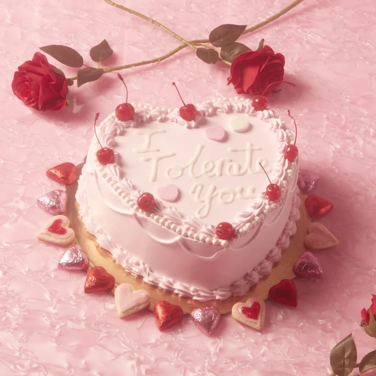 Heart cake — I Tolerate You
