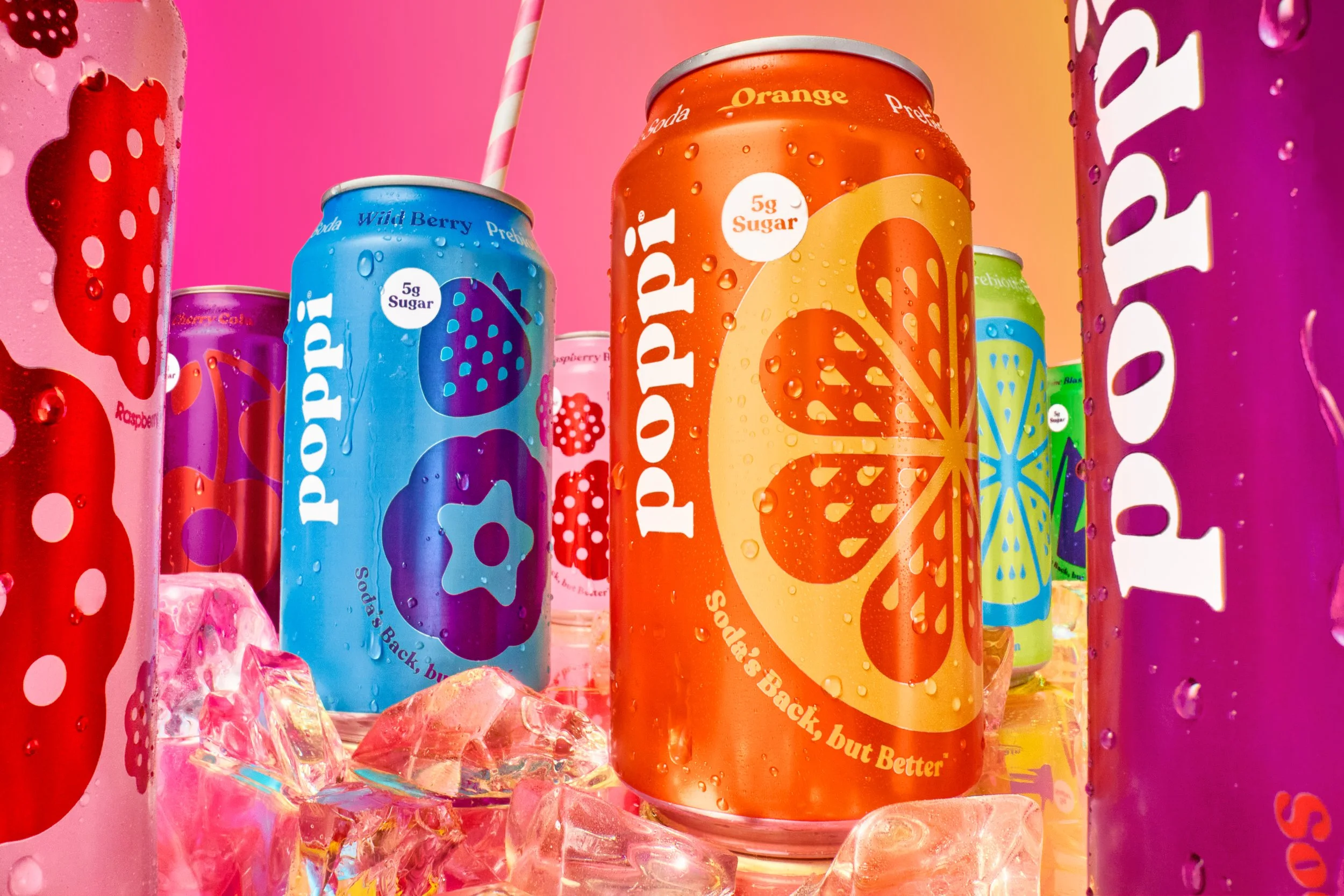 Poppi soda marketing set